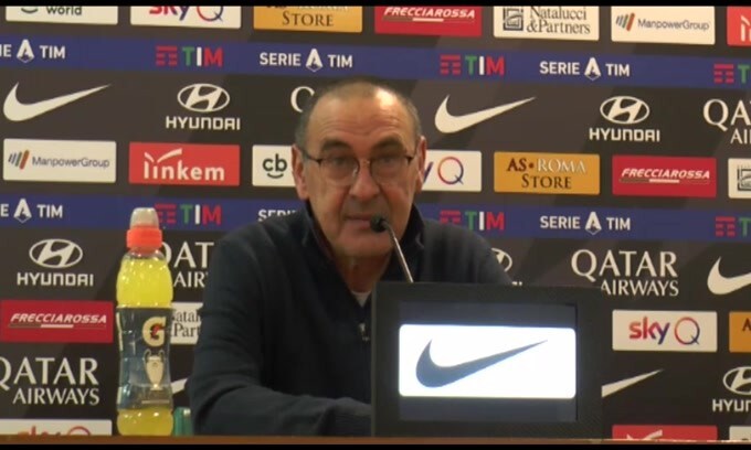 Sarri: "Possiamo fare più dei 48 punti del girone d'andata"