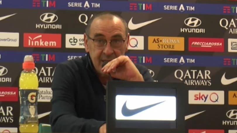 Sarri: "Un grande in bocca al lupo a Zaniolo"