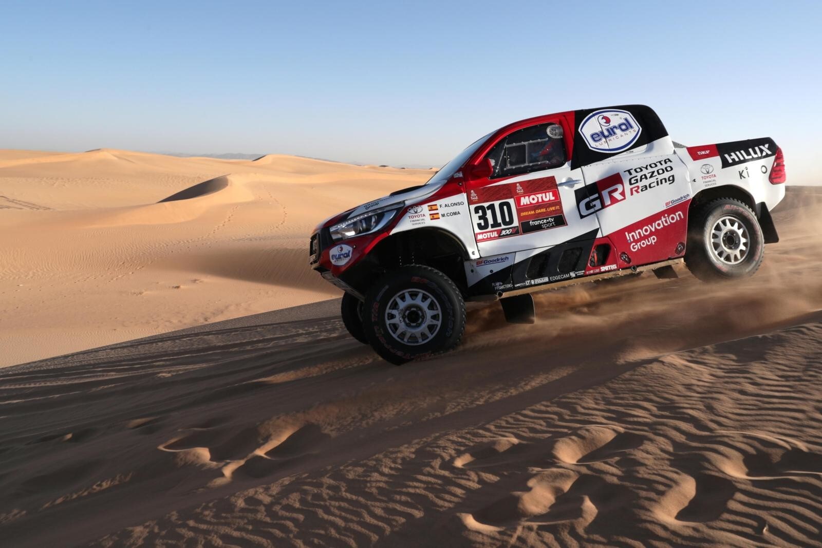 Dakar, Alonso: "Lottare per la vittoria è fantastico"
