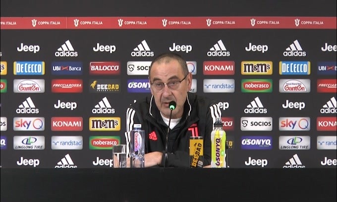 Sarri: "Per noi tutte le competizioni sono un obiettivo"