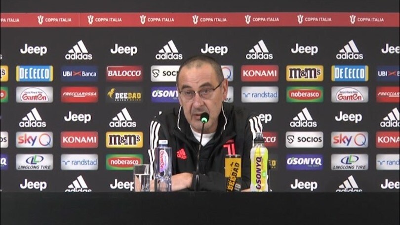 Sarri: "Per noi tutte le competizioni sono un obiettivo"