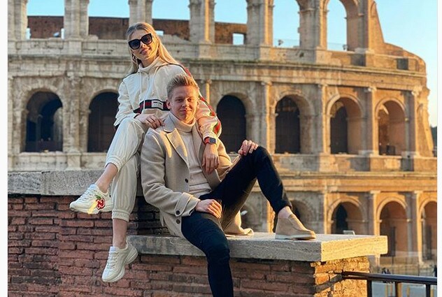 Zinchenko a Roma, ma solo per turismo