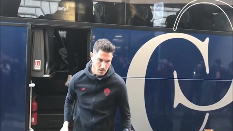 Coppa Italia, la Roma parte in treno per Parma