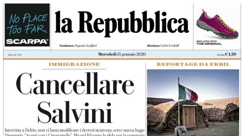 Allarme bomba nella redazione di Repubblica, tanta paura ma è tutto ok