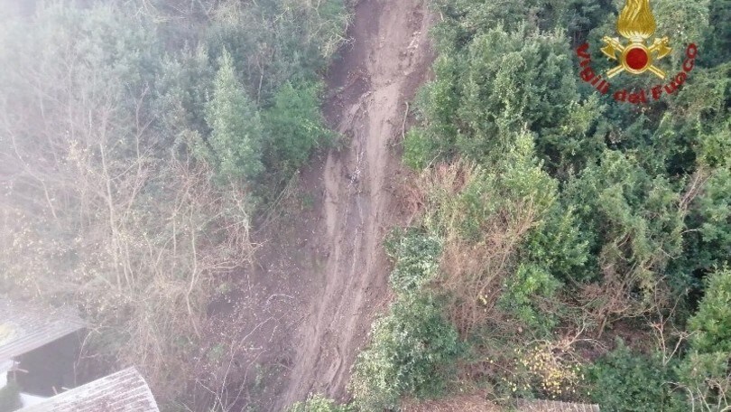 Roma, frana coinvolge un palazzo a Castel Giubileo
