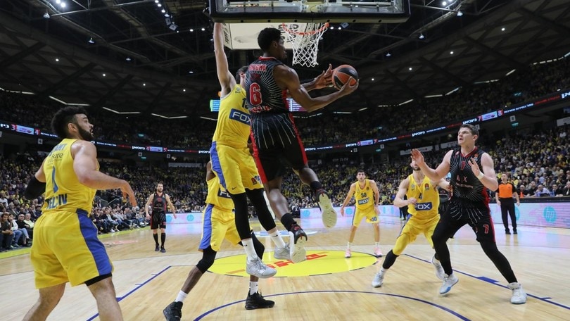 Eurolega, l'Olimpia cade a Tel Aviv