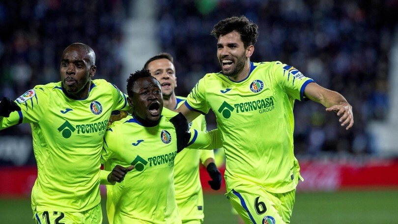 Liga, il Getafe strapazza il Leganes e sale al 5° posto