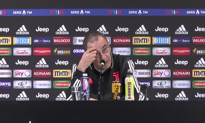 Sarri: "Kulusevski a gennaio? Difficile"