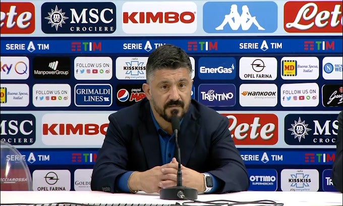 Gattuso: "Gara imbarazzante, meritiamo i pomodori"