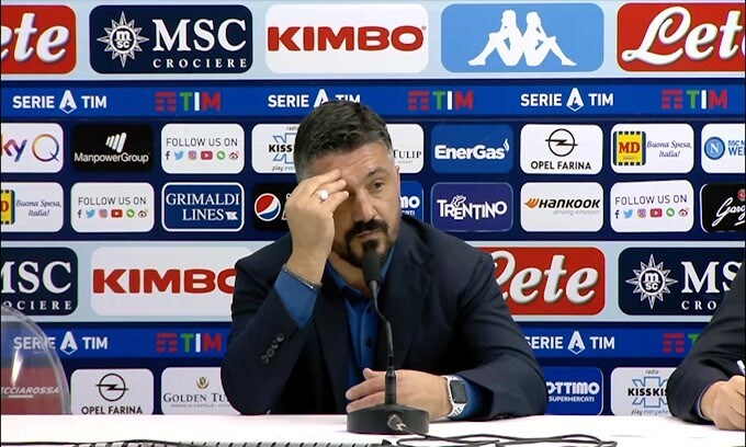 Gattuso: "Per il momento non ho dato nulla al Napoli.."