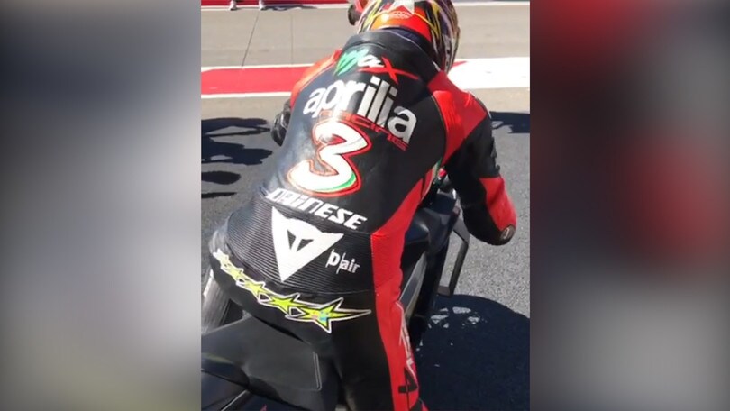 MotoGp, Aprilia: niente test per Biaggi