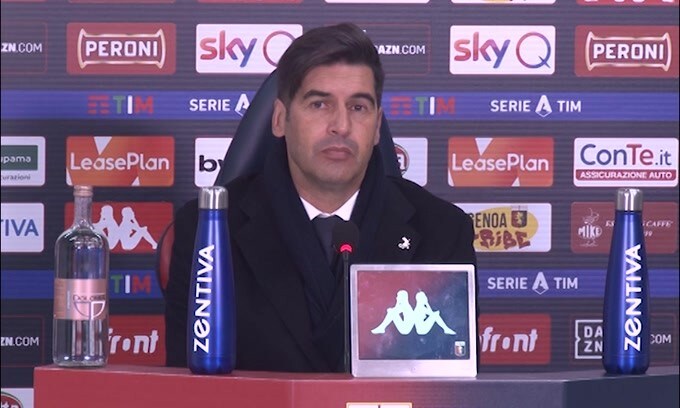 Fonseca: "Juve e derby? Vediamo se Perotti può recuperare"