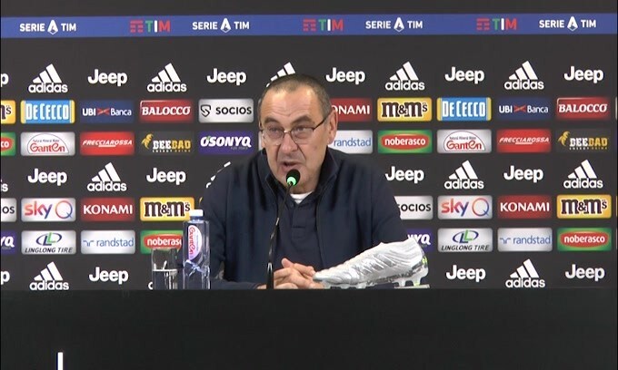 Sarri: "+4 sull'Inter? Non ne voglio sentire parlare"