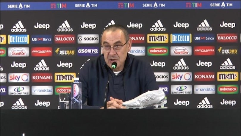 Sarri: "+4 sull'Inter? Non ne voglio sentire parlare"