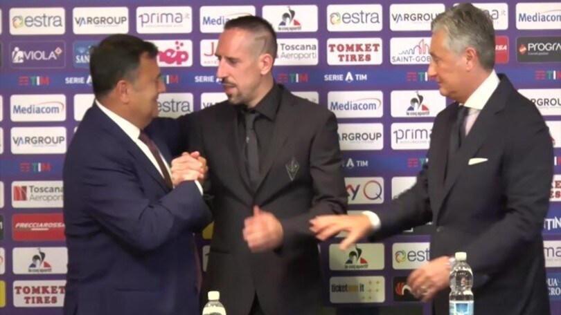 Fiorentina, Ribery rientrerà a marzo