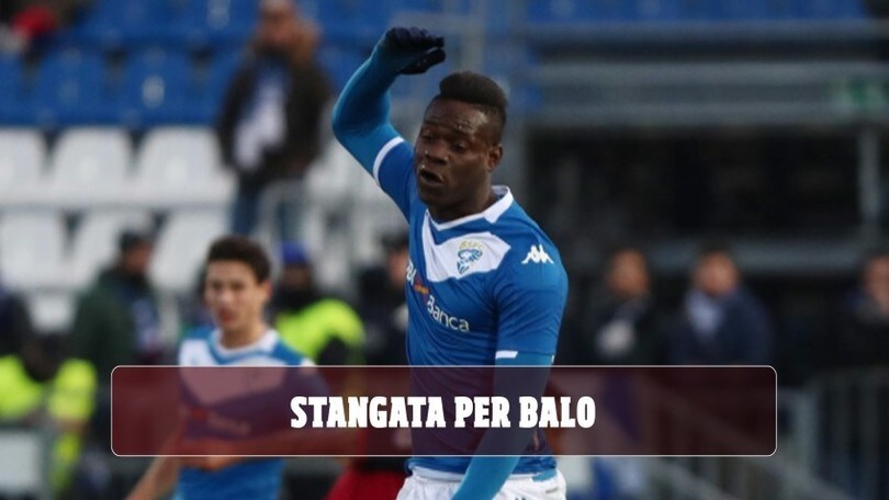 Brescia, stangata per Balotelli