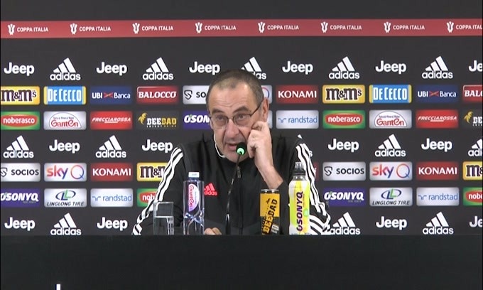 Sarri: "Roma? Mi aspetto una partita difficile"