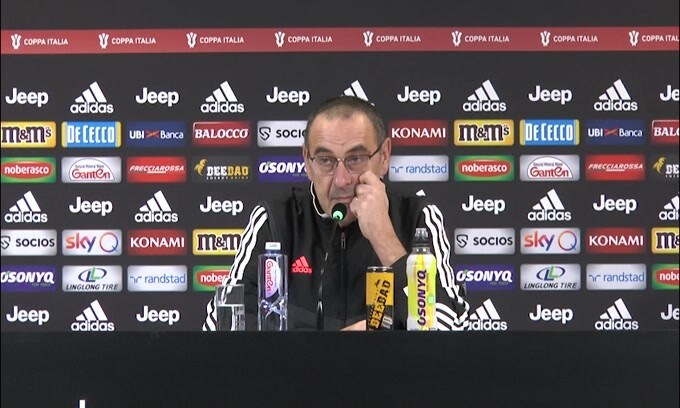 Sarri: "Penso sia riproponibile il tridente, ma ci vuole equilibrio"