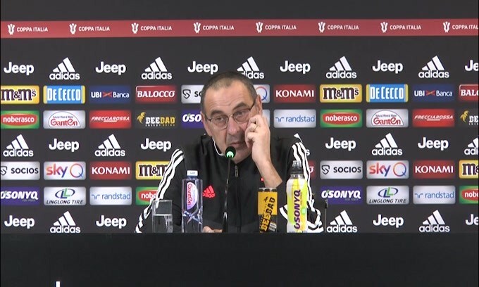 Sarri: "Ronaldo in forma ora? Speriamo non finisca mai.."