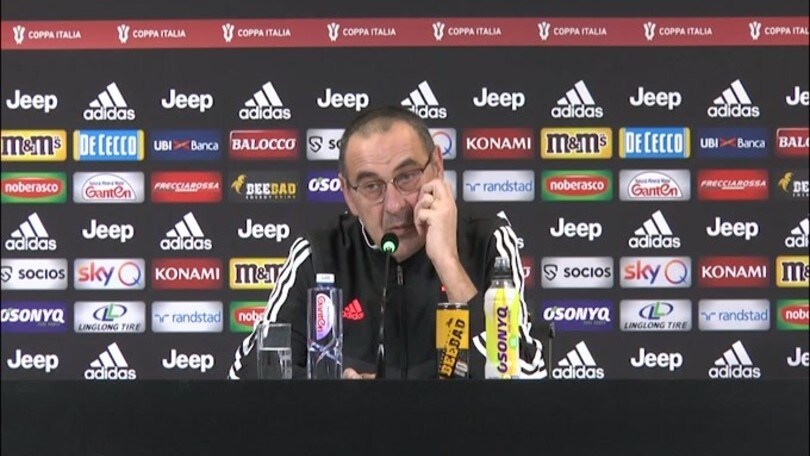 Sarri: "Ronaldo in forma ora? Speriamo non finisca mai.."