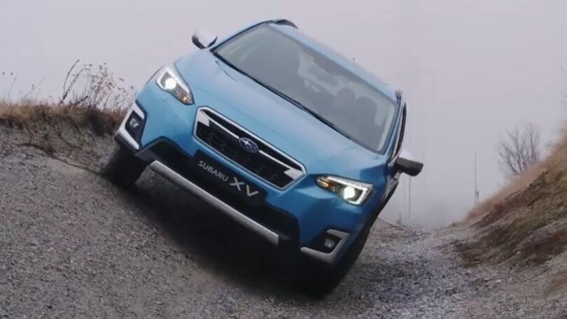 Subaru XV e-boxer, test drive off road: VIDEO
