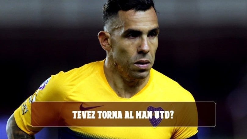 Man Utd, clamoroso ritorno di Carlos Tevez?