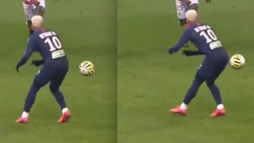 L'ultima di Neymar? L'assist di... fondo schiena