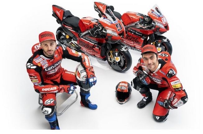 MotoGp, ecco la Ducati Desmosedici GP20 di Dovizioso e Petrucci