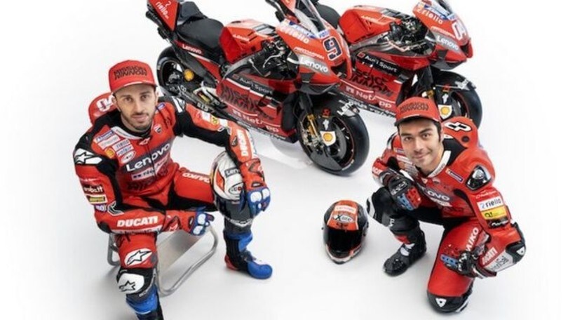 MotoGp, ecco la Ducati Desmosedici GP20 di Dovizioso e Petrucci