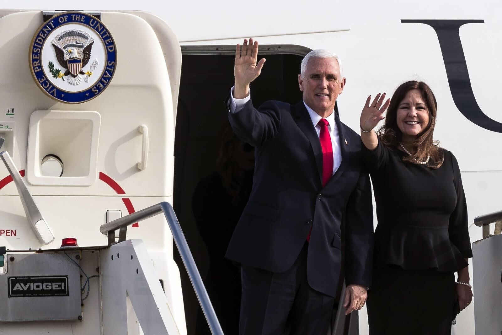 Pence, vicepresidente Usa, è arrivato a Roma
