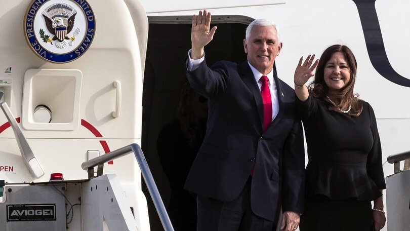 Pence, vicepresidente Usa, è arrivato a Roma