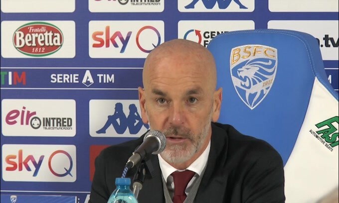 Pioli: "Papà di Piatek? Non commento"