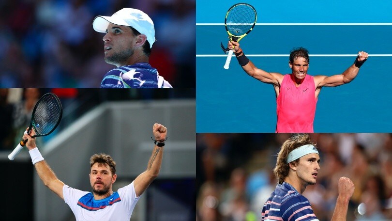 Nadal, Zverev, Thiem e Wawrinka volano agli ottavi dell'Australian Open