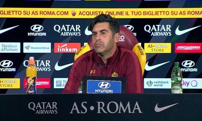 Fonseca: "Striscione Zaniolo non è opera di tifosi"