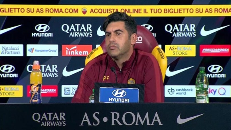 Fonseca: "Striscione Zaniolo non è opera di tifosi"