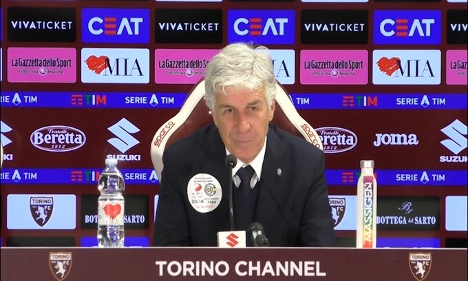 Gasperini: "Forse era meglio sbagliare il rigore stasera che con l'Inter.."