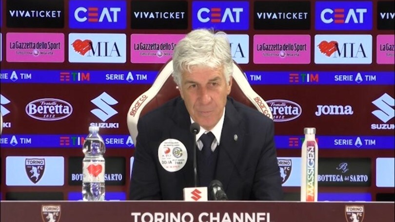 Gasperini: "Forse era meglio sbagliare il rigore stasera che con l'Inter.."