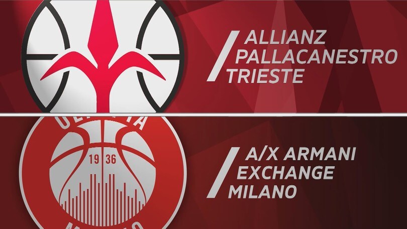 Allianz Pallacanestro Trieste - A|X Armani Exchange Milano	67-85