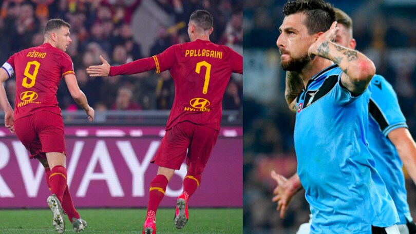 Roma-Lazio 1-1: Acerbi replica a Dzeko, finisce in pareggio il derby