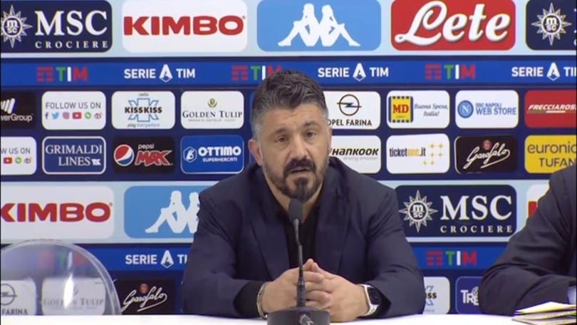 Gattuso: "Ad oggi il Napoli vale 27 punti, restiamo umili"