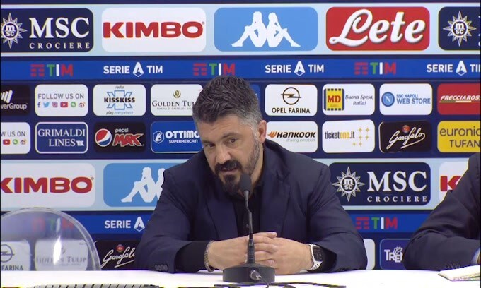 Gattuso: "L'obiettivo sono i 40 punti"