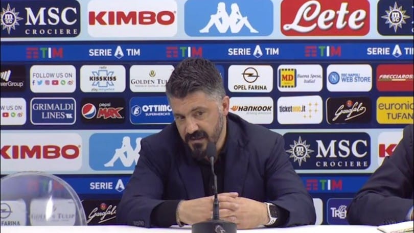 Gattuso: "L'obiettivo sono i 40 punti"