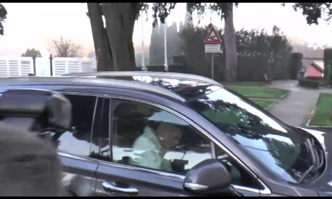 Ibanez arriva a Villa Stuart