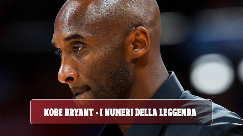 Kobe Bryant, i numeri della leggenda