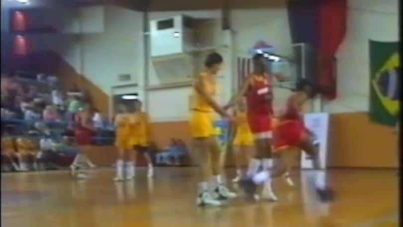 Le immagini di Kobe in Italia da bambino