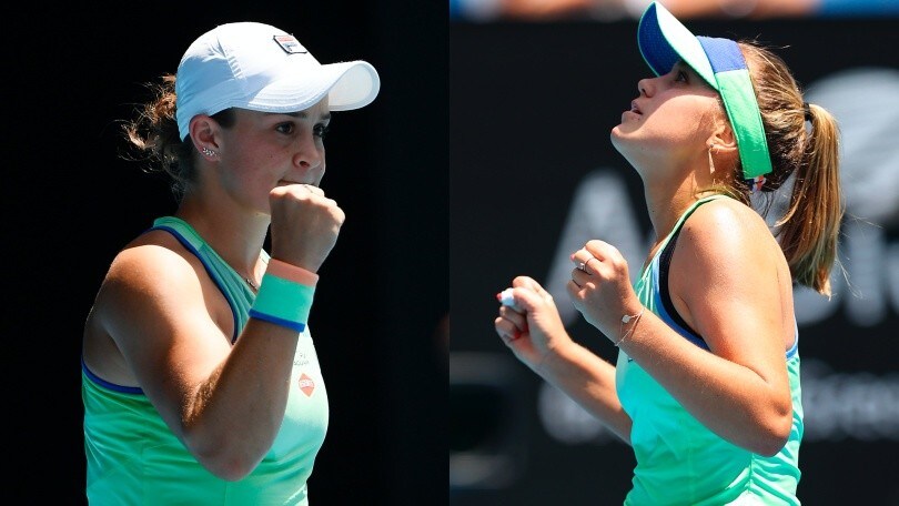 Barty e Kenin approdano alle semifinali dell'Australian Open