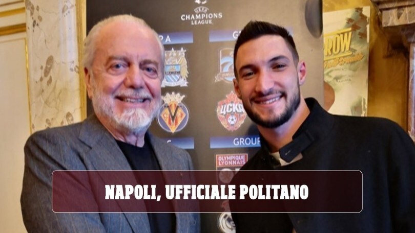Napoli, ufficiale l'arrivo di Politano