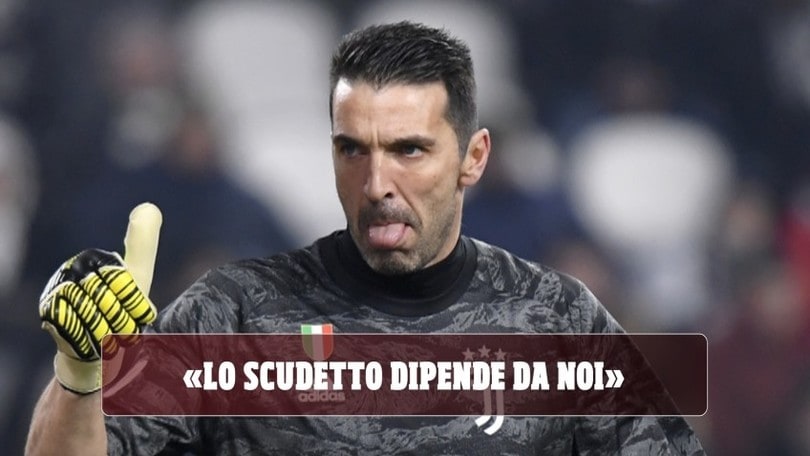 Juventus, Buffon: "Lo Scudetto dipende da noi"