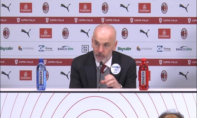 Pioli: "Dobbiamo insistere su questa strada"