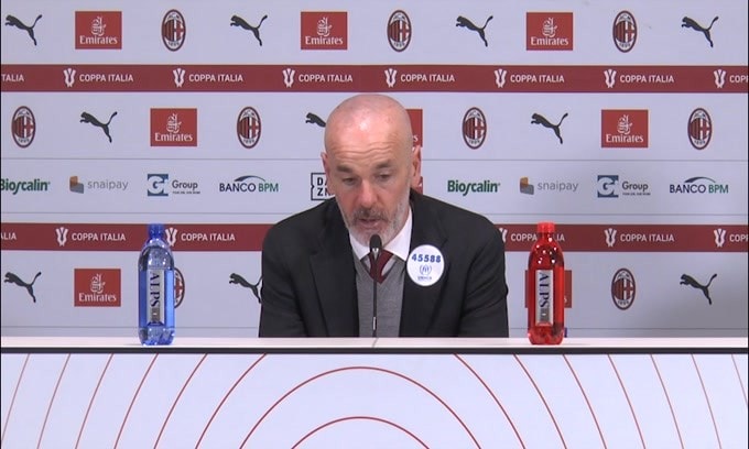 Pioli su Piatek: "Gioca perchè con la testa è qua"